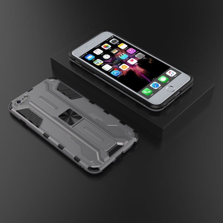 Supersonic PC + TPU Shock-proof Protective Case with Holder For iPhone 6 Plus & 6s Plus