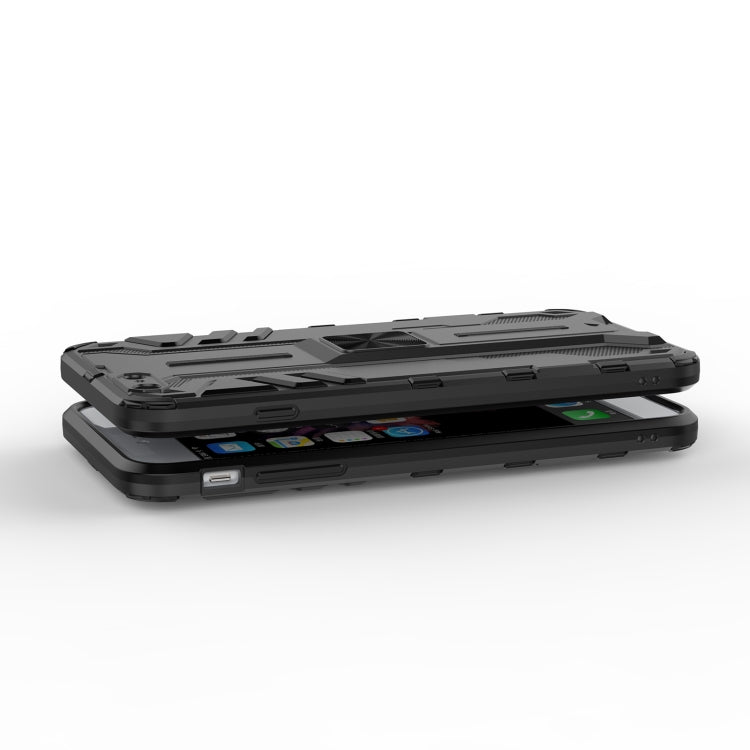 Supersonic PC + TPU Shock-proof Protective Case with Holder For iPhone 6 Plus & 6s Plus