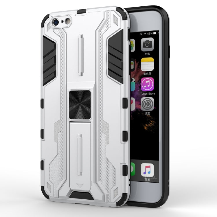 Supersonic PC + TPU Shock-proof Protective Case with Holder For iPhone 6 Plus & 6s Plus