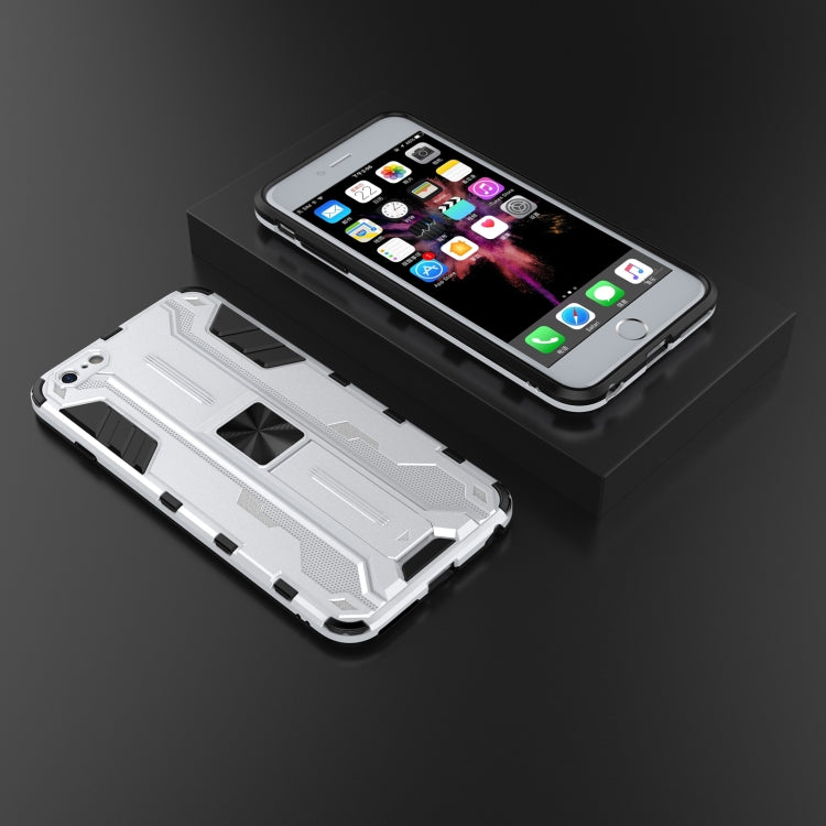 Supersonic PC + TPU Shock-proof Protective Case with Holder For iPhone 6 Plus & 6s Plus