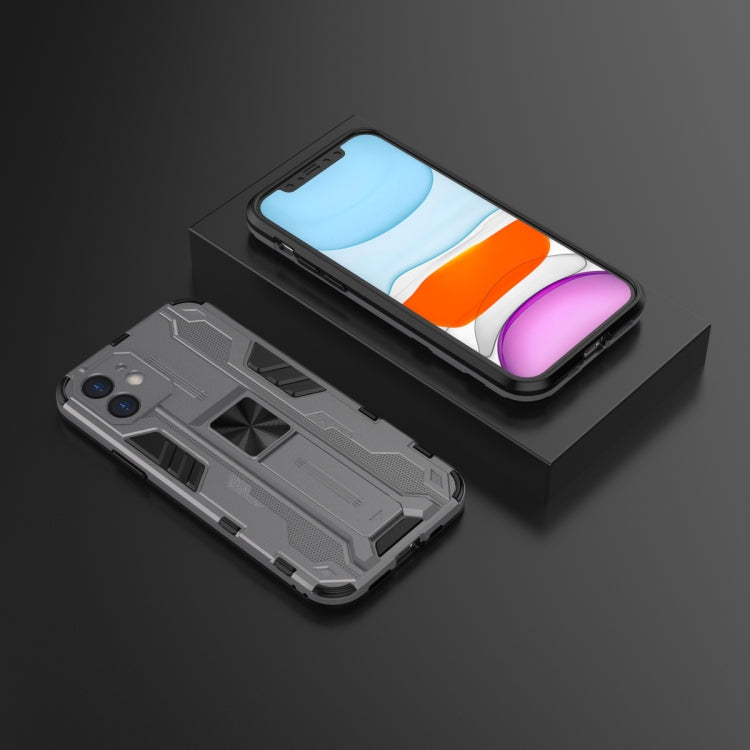 Supersonic PC + TPU Shock-proof Protective Case with Holder For iPhone 11