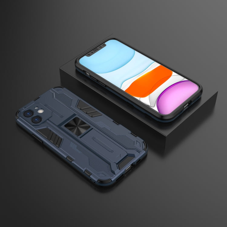 Supersonic PC + TPU Shock-proof Protective Case with Holder For iPhone 11 Pro Max