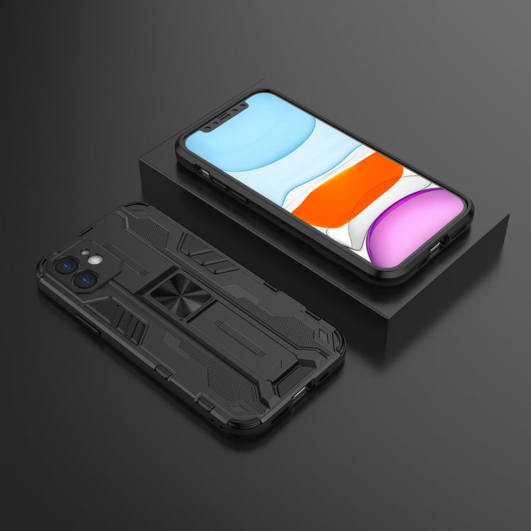 Supersonic PC + TPU Shock-proof Protective Case with Holder For iPhone 11 Pro Max