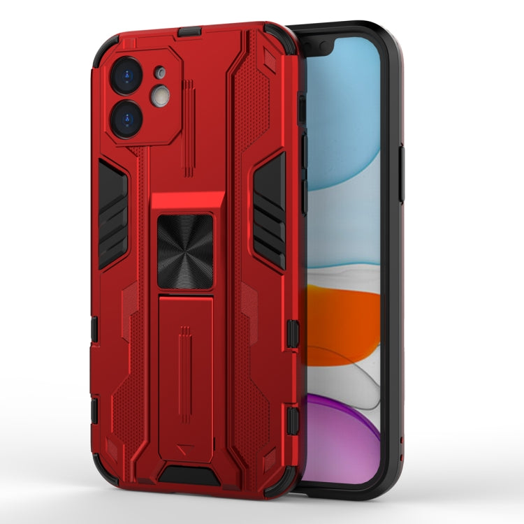 For iPhone 12 mini Supersonic PC + TPU Shock-proof Protective Case with Holder