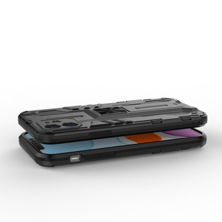For iPhone 12 mini Supersonic PC + TPU Shock-proof Protective Case with Holder