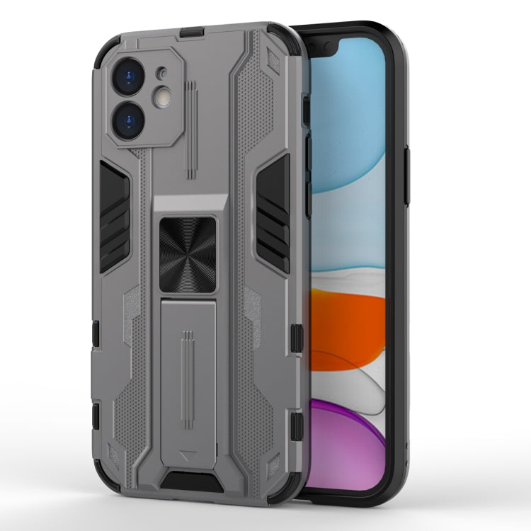 For iPhone 12 mini Supersonic PC + TPU Shock-proof Protective Case with Holder