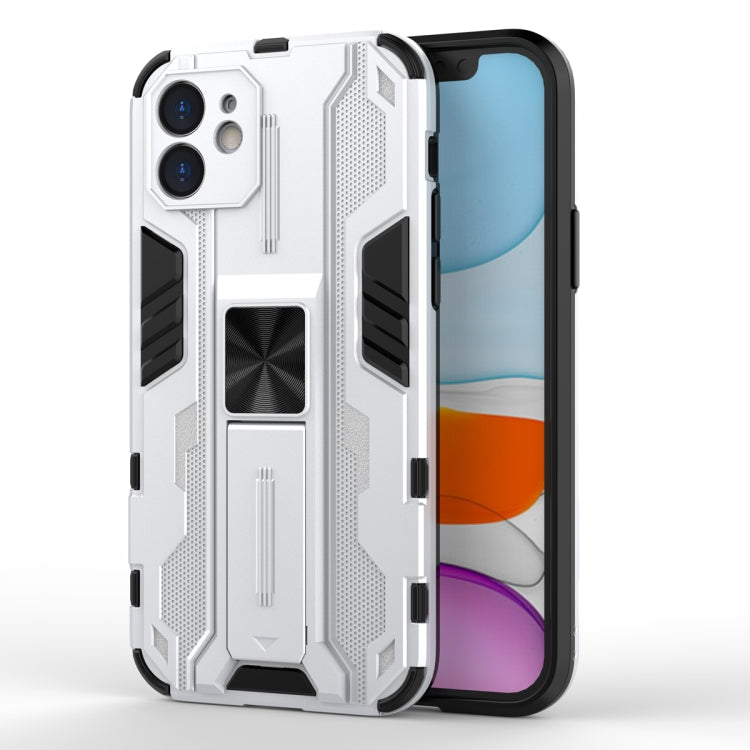 For iPhone 12 mini Supersonic PC + TPU Shock-proof Protective Case with Holder