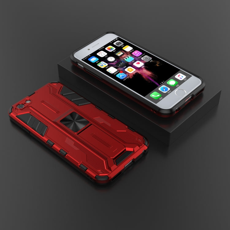 For iPhone SE 2022 / SE 2020 / 8 / 7 Supersonic PC + TPU Shock-proof Protective Case with Holder