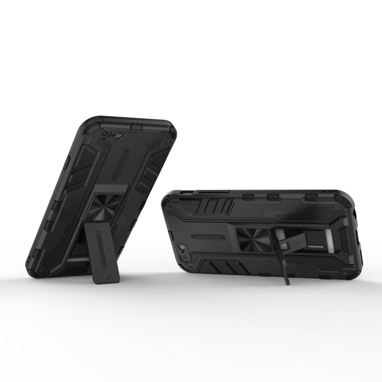 For iPhone SE 2022 / SE 2020 / 8 / 7 Supersonic PC + TPU Shock-proof Protective Case with Holder