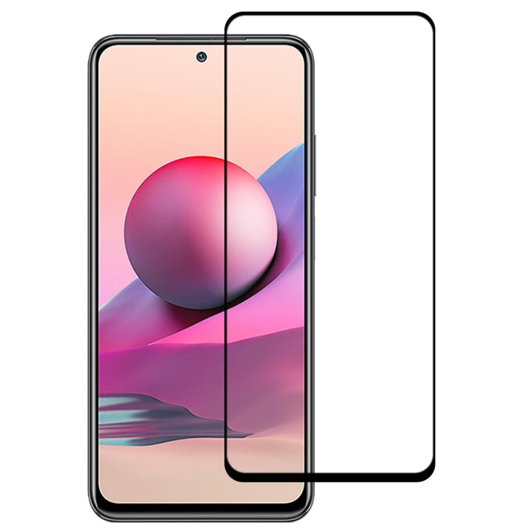 For Xiaomi Poco M5s / Redmi Note 10S Full Glue Full Screen Tempered Glass Film