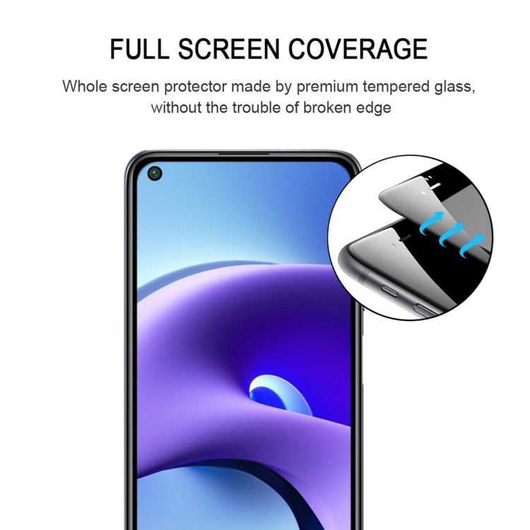 For Xiaomi Redmi Note 9T 25 PCS Full Glue Full Screen Tempered Glass Film
