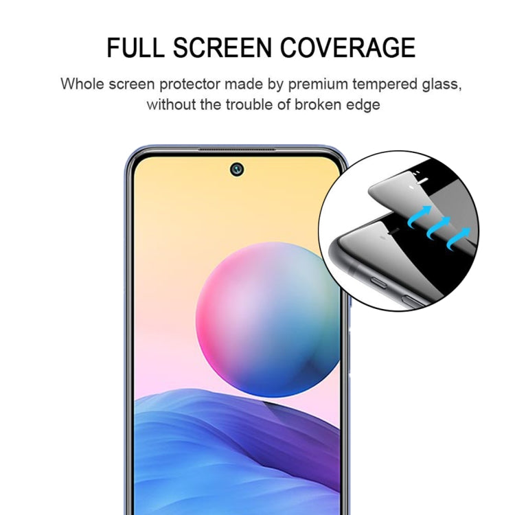 For Xiaomi Redmi Note 10 5G / Poco M3 Pro 5G 25 PCS Full Glue Full Screen Tempered Glass Film