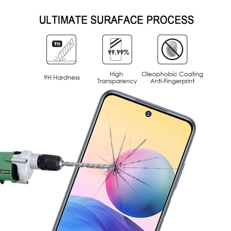 For Xiaomi Redmi Note 10 5G / Poco M3 Pro 5G 25 PCS Full Glue Full Screen Tempered Glass Film