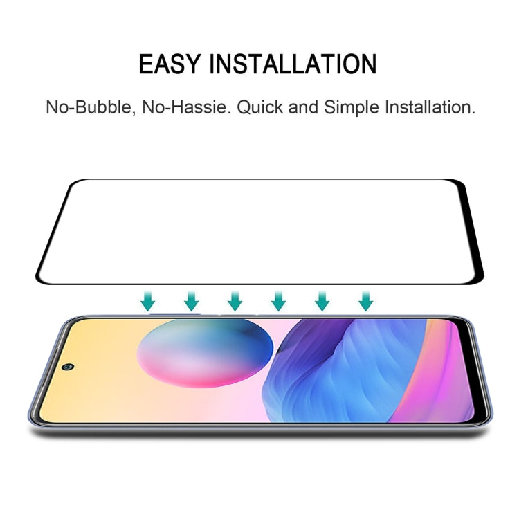 For Xiaomi Redmi Note 10 5G / Poco M3 Pro 5G 25 PCS Full Glue Full Screen Tempered Glass Film