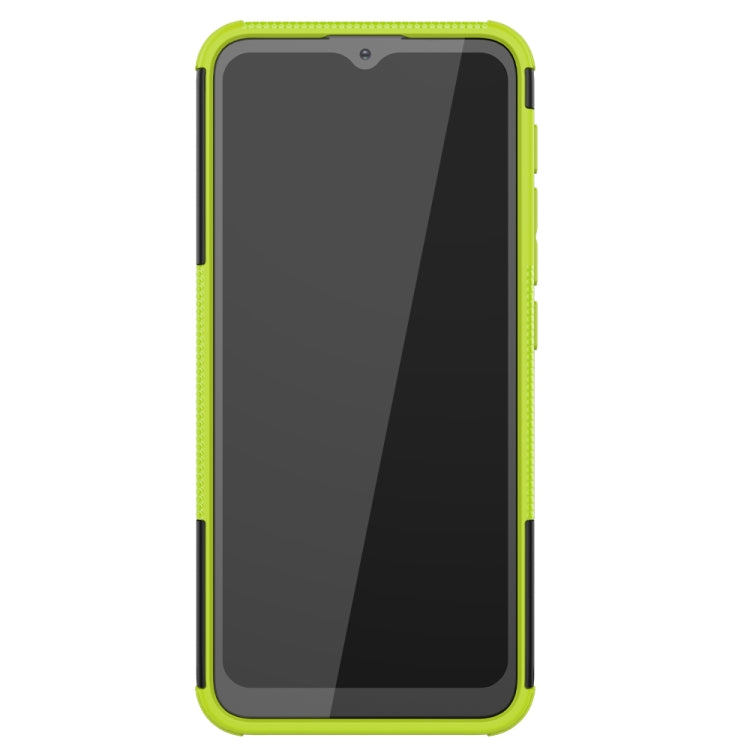 For Motorola Moto G30 Tire Texture Shockproof TPU+PC Protective Case with Holder