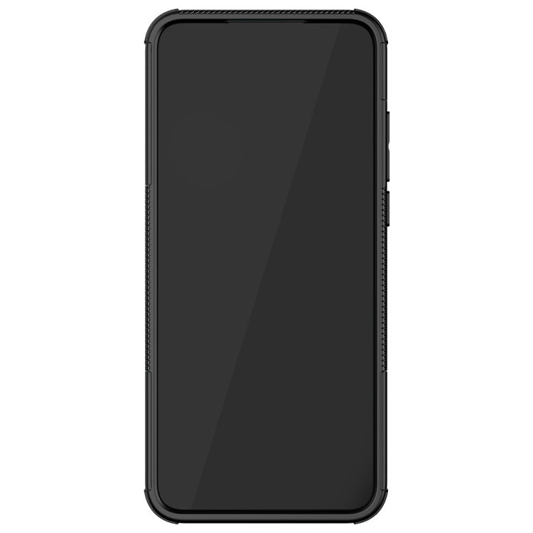 For Motorola Moto G Play (2021) Tire Texture Shockproof TPU+PC Protective Case with Holder