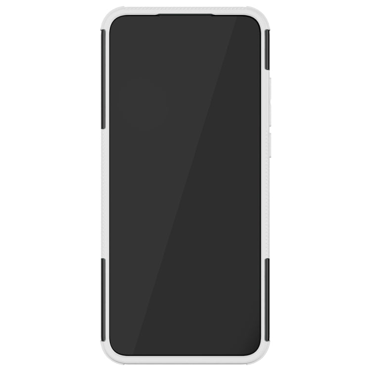 For Motorola Moto G Play (2021) Tire Texture Shockproof TPU+PC Protective Case with Holder