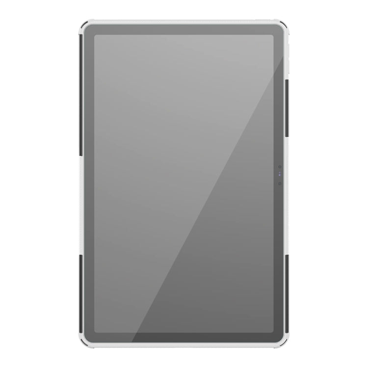 For Lenovo Tab P11 Tire Texture Shockproof TPU+PC Protective Case with Holder