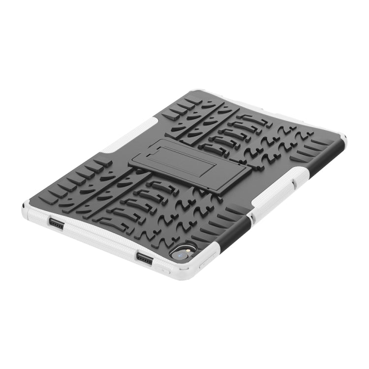 For Lenovo Tab P11 Tire Texture Shockproof TPU+PC Protective Case with Holder