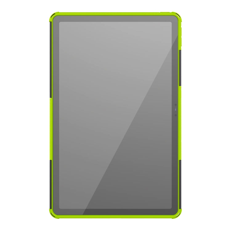 For Lenovo Tab P11 Tire Texture Shockproof TPU+PC Protective Case with Holder
