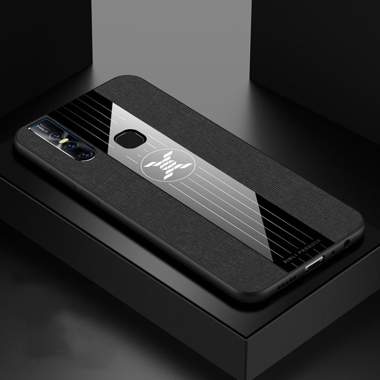 For Vivo S1 / V15 XINLI Stitching Cloth Texture Shockproof TPU Protective Case