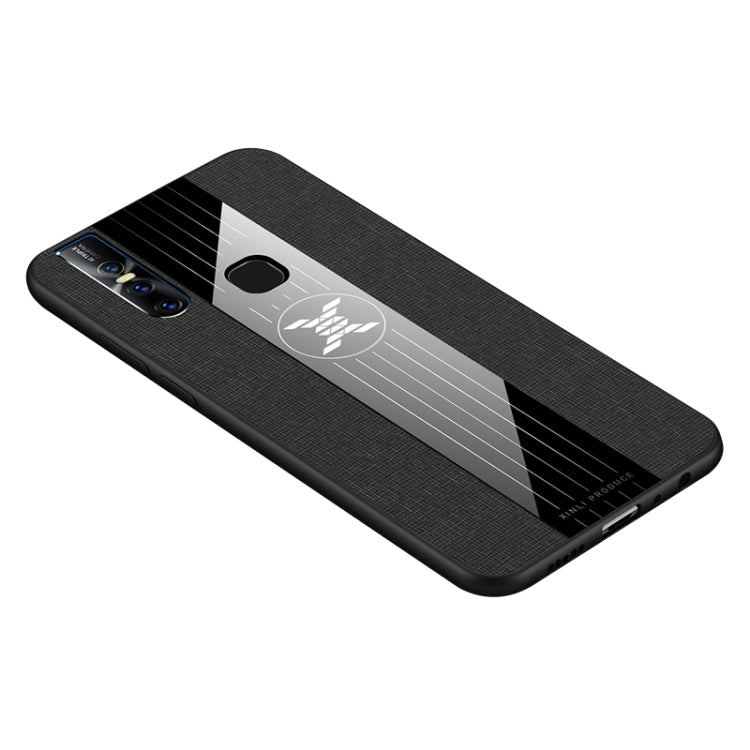For Vivo S1 / V15 XINLI Stitching Cloth Texture Shockproof TPU Protective Case