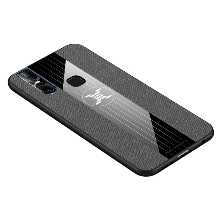 For Vivo S1 / V15 XINLI Stitching Cloth Texture Shockproof TPU Protective Case