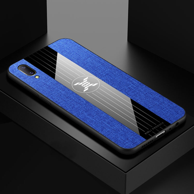 For Vivo V11 / X21S XINLI Stitching Cloth Texture Shockproof TPU Protective Case