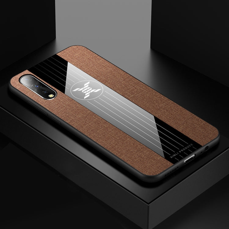 For Vivo IQOO Neo XINLI Stitching Cloth Texture Shockproof TPU Protective Case