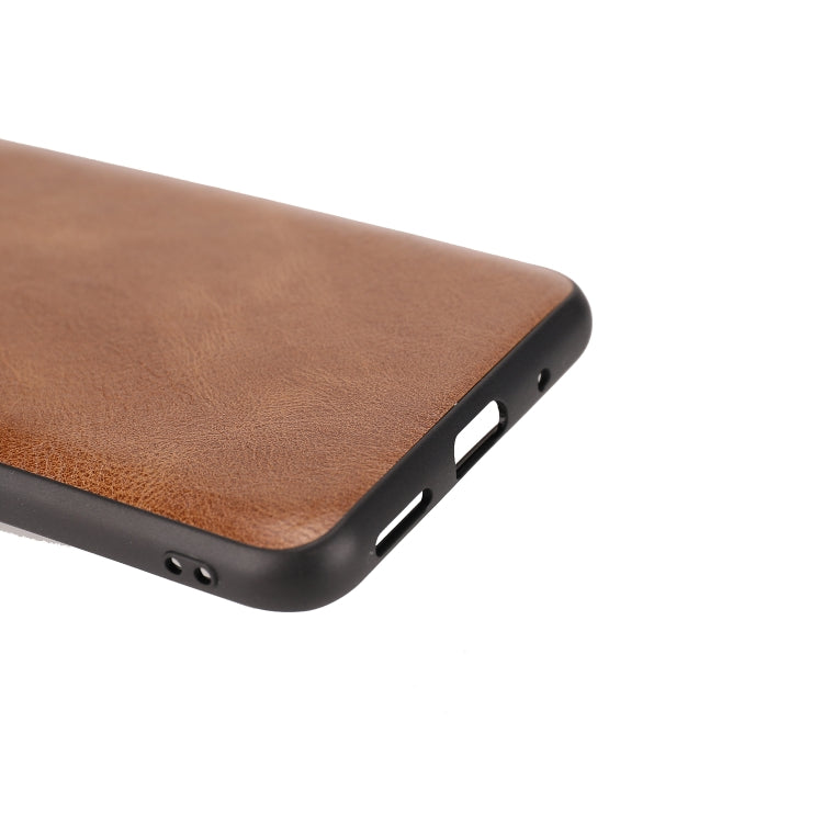 For Xiaomi Redmi Note 10 5G Crazy Horse Textured Calfskin PU+PC+TPU Case