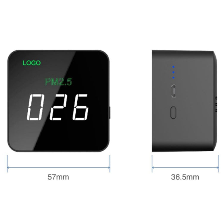 Portable Air Quality Detector Haze Smog Tester PM2.5 Detector Indoor Car Air Detection