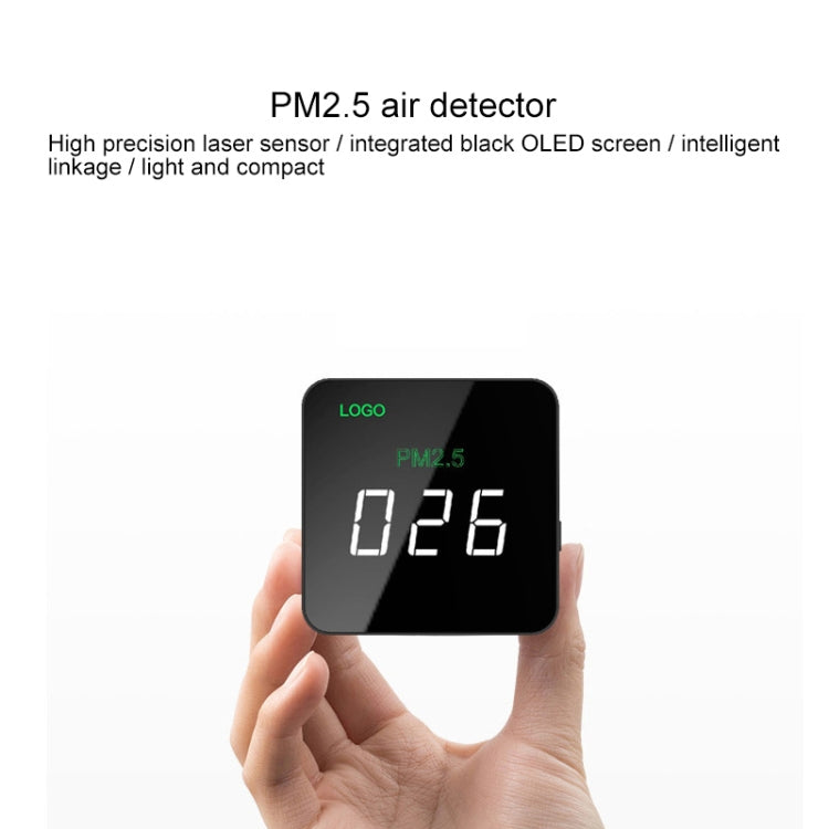 Portable Air Quality Detector Haze Smog Tester PM2.5 Detector Indoor Car Air Detection