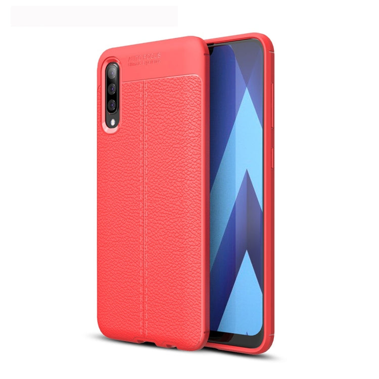 For Galaxy A70 / A70s Galaxy Litchi Texture TPU Shockproof Case