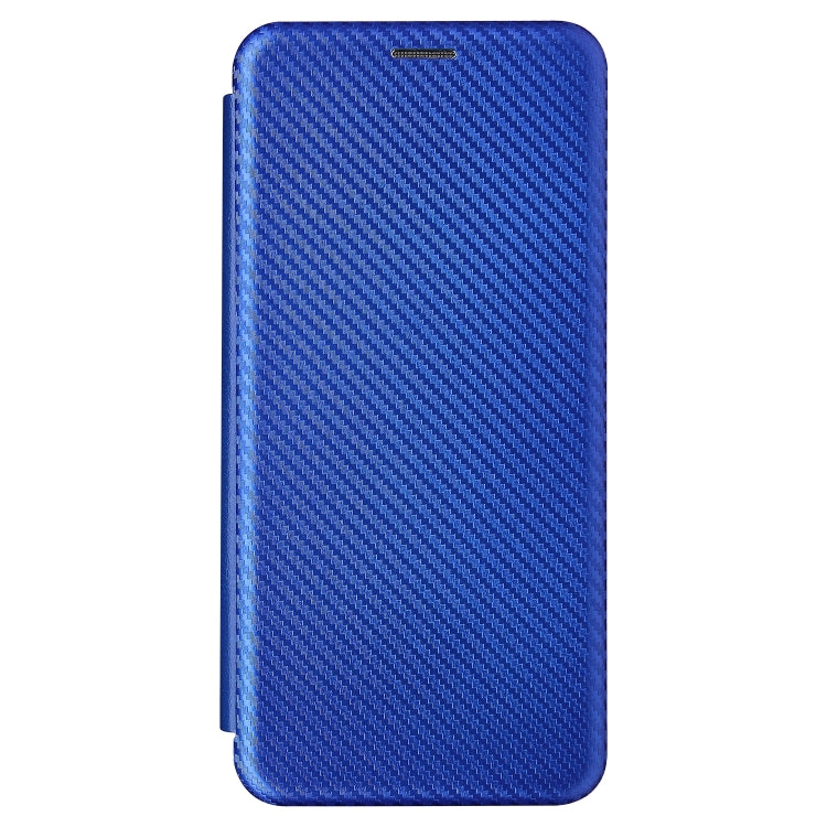 For alcatel 1S (2021) Carbon Fiber Texture Horizontal Flip TPU + PC + PU Leather Case with Card Slot