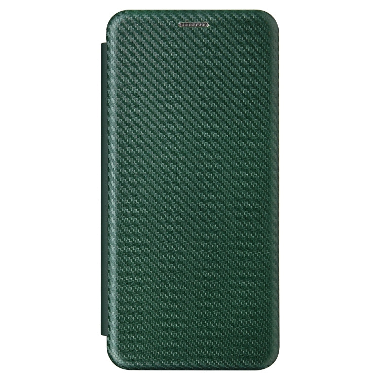 For alcatel 1S (2021) Carbon Fiber Texture Horizontal Flip TPU + PC + PU Leather Case with Card Slot