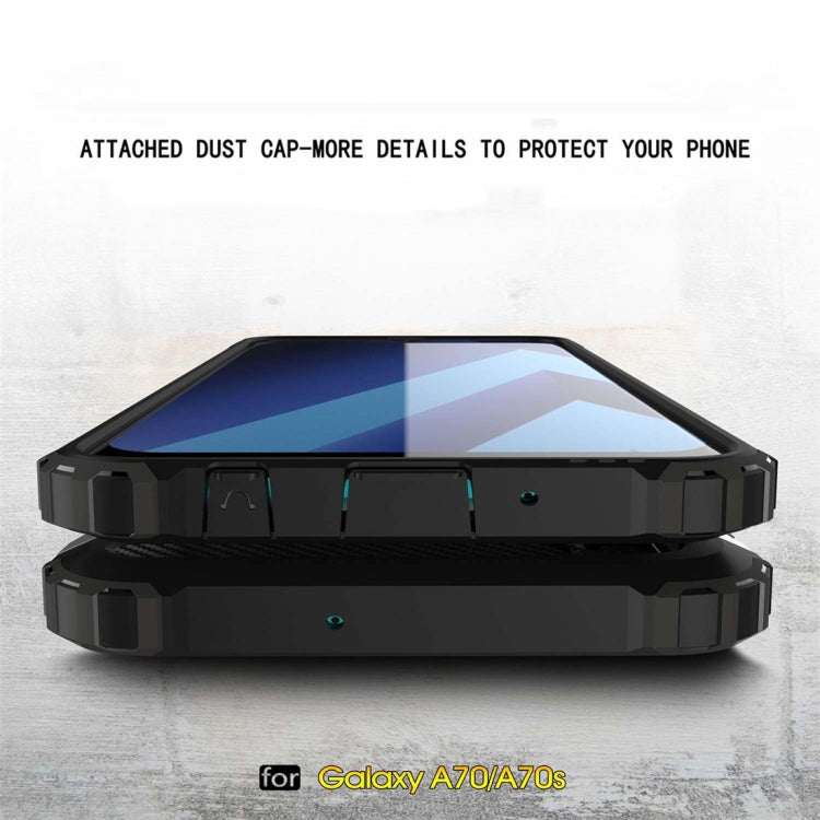 For Galaxy A70 / A70s Magic Armor TPU + PC Combination Case