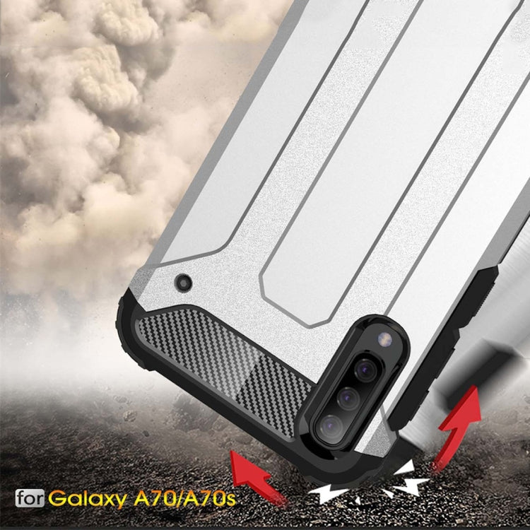 For Galaxy A70 / A70s Magic Armor TPU + PC Combination Case