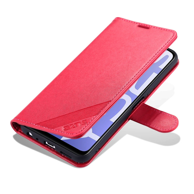 For vivo Y52s AZNS Sheepskin Texture Horizontal Flip Leather Case with Holder & Card Slots & Wallet
