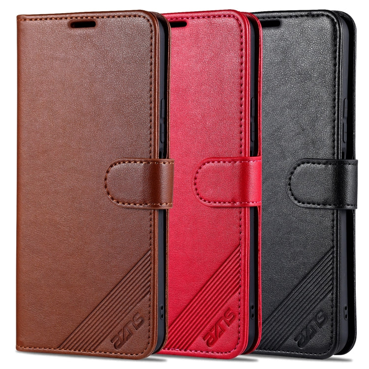 For vivo Y52s AZNS Sheepskin Texture Horizontal Flip Leather Case with Holder & Card Slots & Wallet