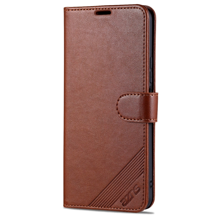 For vivo Y52s AZNS Sheepskin Texture Horizontal Flip Leather Case with Holder & Card Slots & Wallet
