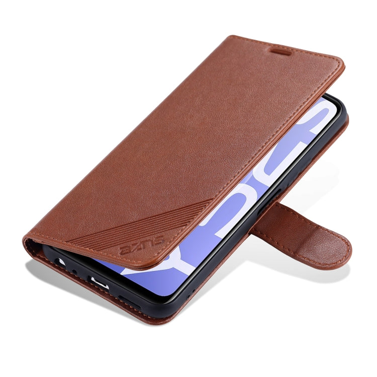 For vivo Y52s AZNS Sheepskin Texture Horizontal Flip Leather Case with Holder & Card Slots & Wallet