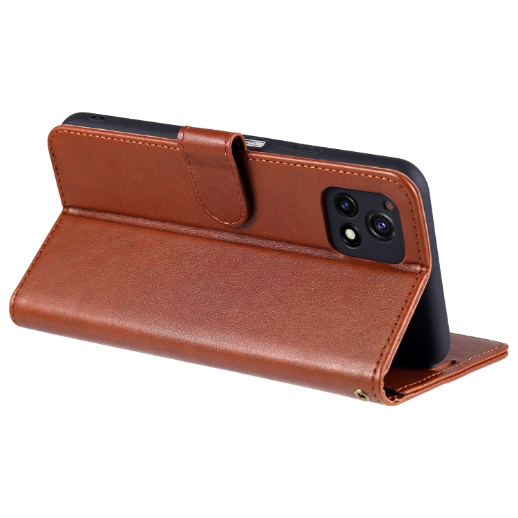 For vivo Y52s AZNS Sheepskin Texture Horizontal Flip Leather Case with Holder & Card Slots & Wallet