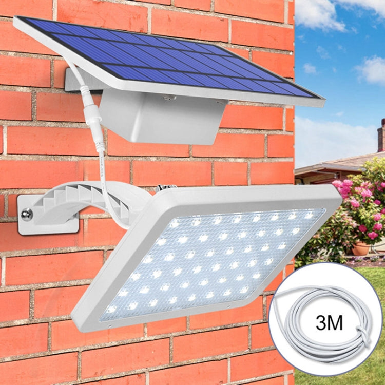 48 LED Detachable Solar Light IP65 Waterproof Outdoor Courtyard LED Street Lamp, Light Color:White Light
