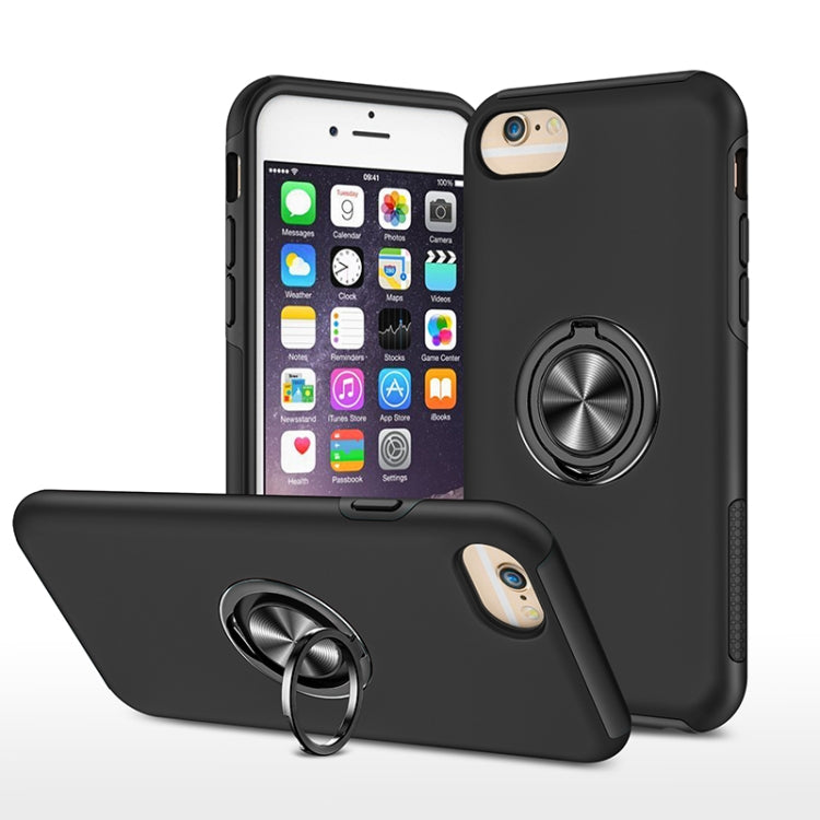 Magnetic Ring Kickstand Shockproof Phone Case For iPhone 6