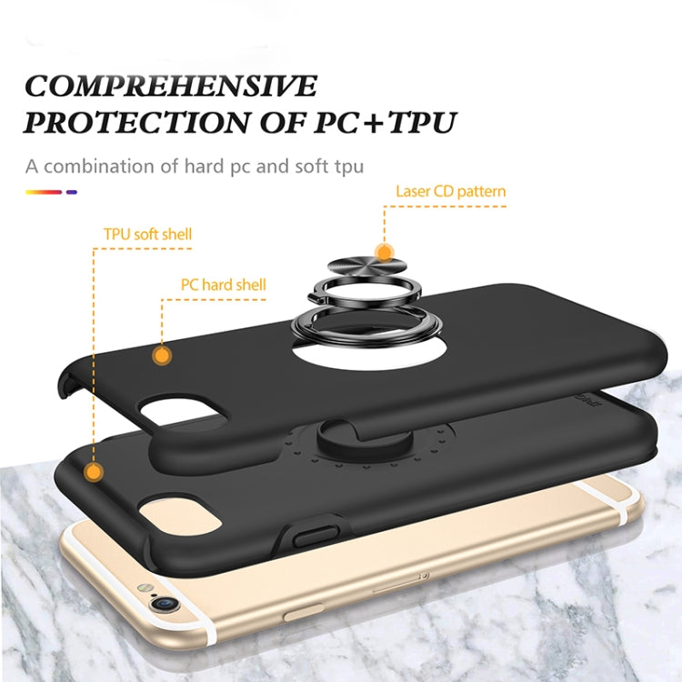 Magnetic Ring Kickstand Shockproof Phone Case For iPhone 6