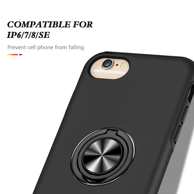 Magnetic Ring Kickstand Shockproof Phone Case For iPhone 6
