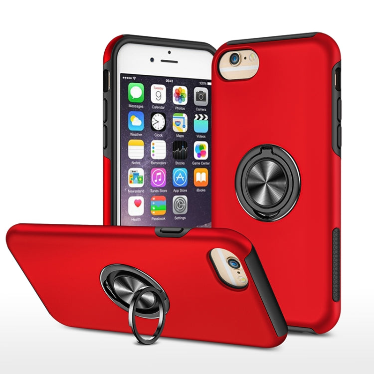 Magnetic Ring Kickstand Shockproof Phone Case For iPhone 6
