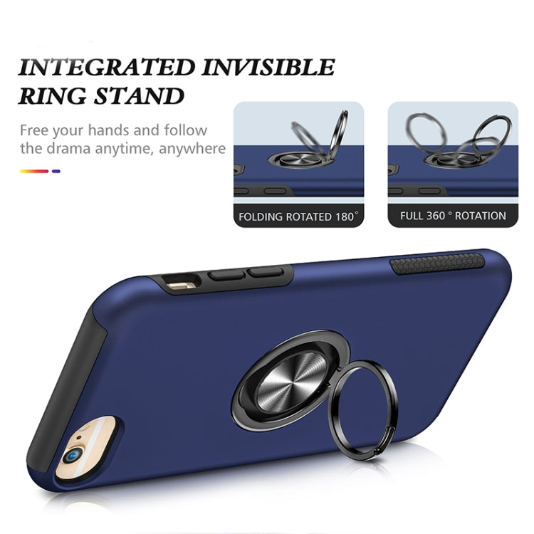 Magnetic Ring Kickstand Shockproof Phone Case For iPhone 6