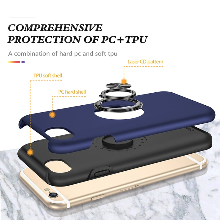 Magnetic Ring Kickstand Shockproof Phone Case For iPhone 6