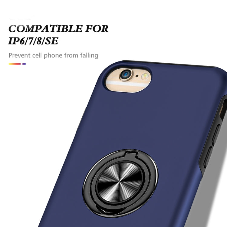 Magnetic Ring Kickstand Shockproof Phone Case For iPhone 6